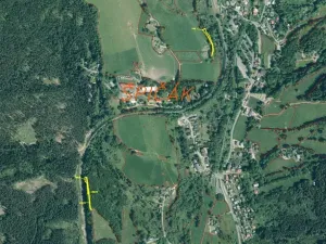 Dražba pozemku, Železná Ruda, 1644 m2