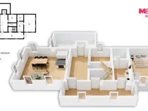 Prodej ubytování, Sněžné, 116 m2