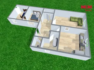 Prodej rodinného domu, Vrbčany, 72 m2