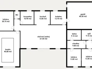 Prodej vícegeneračního domu, Lom, Podkrušnohorská, 273 m2