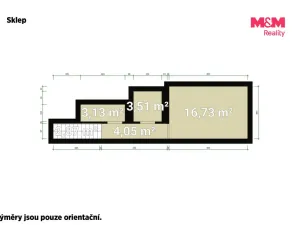 Pronájem obchodního prostoru, Plzeň - Lobzy, Petřínská, 88 m2