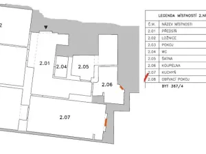 Prodej bytu 3+1, Praha - Vysočany, Podnádražní, 93 m2
