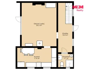 Prodej rodinného domu, Čakov - Čakovec, 92 m2