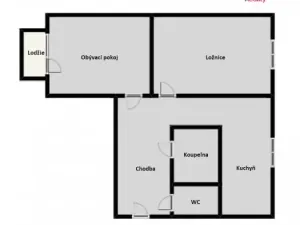 Prodej bytu 2+1, Chomutov, Skalková, 61 m2