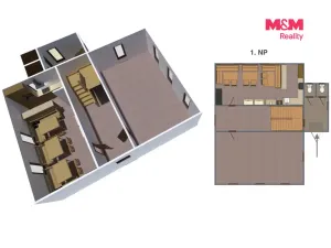 Prodej rodinného domu, Loučná pod Klínovcem - Háj, 285 m2