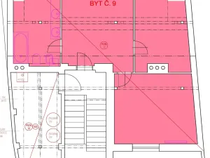 Pronájem bytu 3+kk, Brno, Královopolská, 57 m2