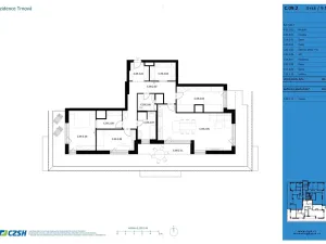 Prodej bytu 4+kk, Pardubice, Jozefa Gabčíka, 125 m2