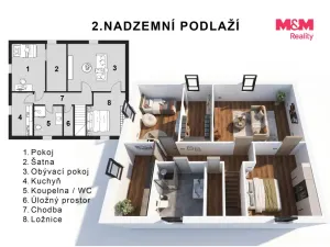Prodej rodinného domu, Kladno - Kročehlavy, Soběslavova, 156 m2