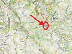 Prodej zahrady, Slaná, 658 m2