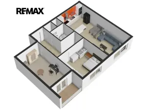 Prodej bytu 3+kk, Praha - Modřany, Jordana Jovkova, 62 m2