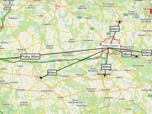 Pronájem bytu 3+kk, Hradec Králové - Pražské Předměstí, Albertova, 60 m2