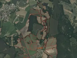Dražba louky, Lužnice, 552 m2