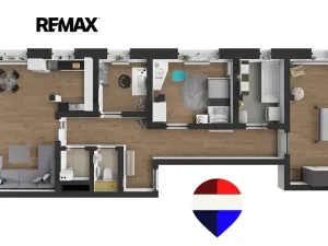 Pronájem bytu 4+kk, Česká Lípa, Jiráskova, 85 m2
