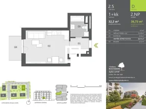 Prodej bytu 1+kk, Ostrava, Provaznická, 32 m2