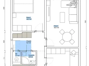 Pronájem bytu 3+1, Praha - Vokovice, Jemenská, 71 m2
