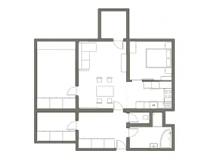 Prodej bytu 3+kk, Praha - Stodůlky, Petržílkova, 82 m2