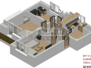 Prodej bytu 3+1, Kly, 102 m2