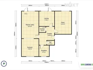Prodej bytu 3+1, Olomouc, Horní lán, 97 m2