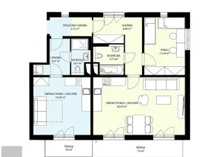 Prodej bytu 2+kk, Praha - Dubeč, Lipové náměstí, 60 m2