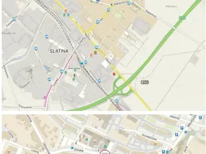 Pronájem bytu 1+kk, Brno - Slatina, Zlínská, 29 m2