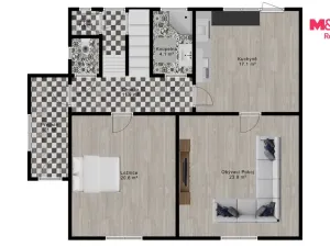 Pronájem rodinného domu, Jindřichův Hradec - Jindřichův Hradec III, U Nemocnice, 164 m2