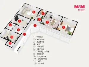 Prodej rodinného domu, Černovice - Benešov, 265 m2