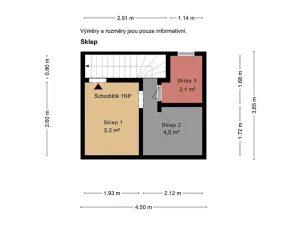 Prodej rodinného domu, Budiměřice, 154 m2