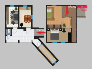 Prodej chaty, Třebovle - Království, 50 m2