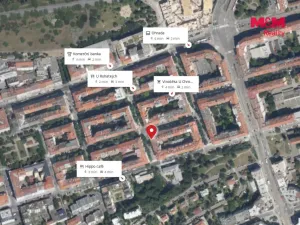 Pronájem bytu 2+kk, Praha - Žižkov, Hájkova, 45 m2