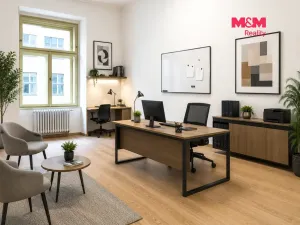 Pronájem kanceláře, Praha - Vinohrady, náměstí Míru, 74 m2