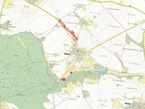 Prodej pole, Milešín, 9706 m2