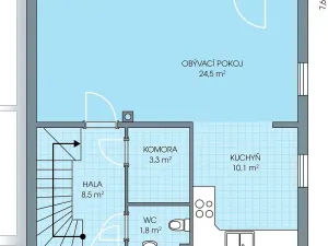 Prodej rodinného domu, Nehvizdy, 96 m2