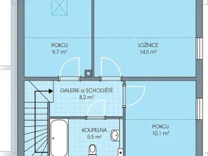 Prodej rodinného domu, Nehvizdy, 96 m2