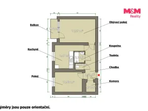 Prodej bytu 2+1, Horní Bříza, Tovární, 55 m2