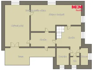 Prodej rodinného domu, Humpolec - Světlický Dvůr, 202 m2