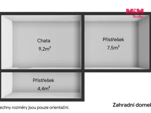 Prodej zahrady, Horšovský Týn - Malé Předměstí, 401 m2