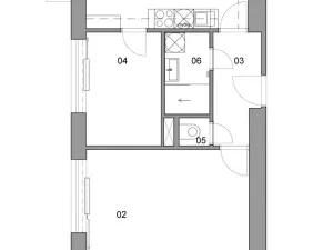Prodej bytu 3+kk, Brno - Štýřice, Vídeňská, 52 m2