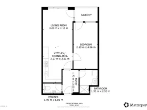 Pronájem bytu 2+kk, Praha - Černý Most, Arnošta Valenty, 50 m2