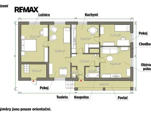 Prodej rodinného domu, Sedlčany, 93 m2