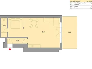 Prodej bytu 2+kk, Bayerisch Eisenstein, Německo, Brennesstraße, 58 m2
