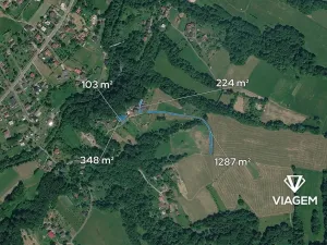 Prodej podílu zahrady, Bystřice, 345 m2