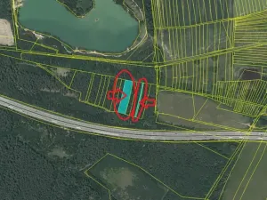 Prodej podílu lesa, Líně, 425 m2