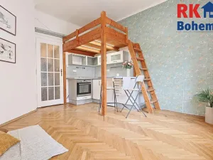 Prodej bytu 1+kk, Praha - Holešovice, U smaltovny, 22 m2