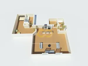 Pronájem bytu 2+kk, Písek, Alšovo nám., 146 m2