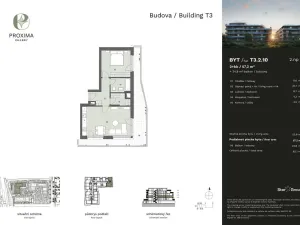Prodej bytu 2+kk, Praha - Dolní Chabry, Doksanská, 57 m2