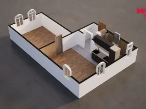 Prodej bytu 2+kk, Hrádek nad Nisou, Revoluční, 47 m2