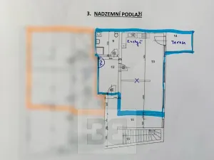 Pronájem bytu 1+kk, Úvaly, Arnošta z Pardubic, 58 m2