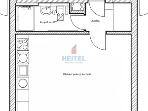 Pronájem bytu 1+kk, Olomouc, Rejskova, 32 m2