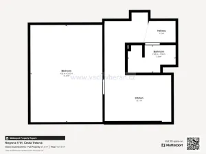 Pronájem bytu 1+1, Česká Třebová, Riegrova, 34 m2