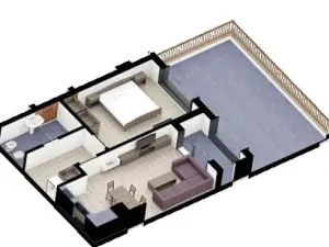 Prodej bytu 2+kk, Golem, Albánie, 55 m2